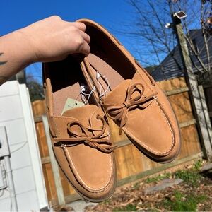 Nwt Men's Bennett Genuine Leather‎ Loafers - Goodfellow & Co size 13 Cognac